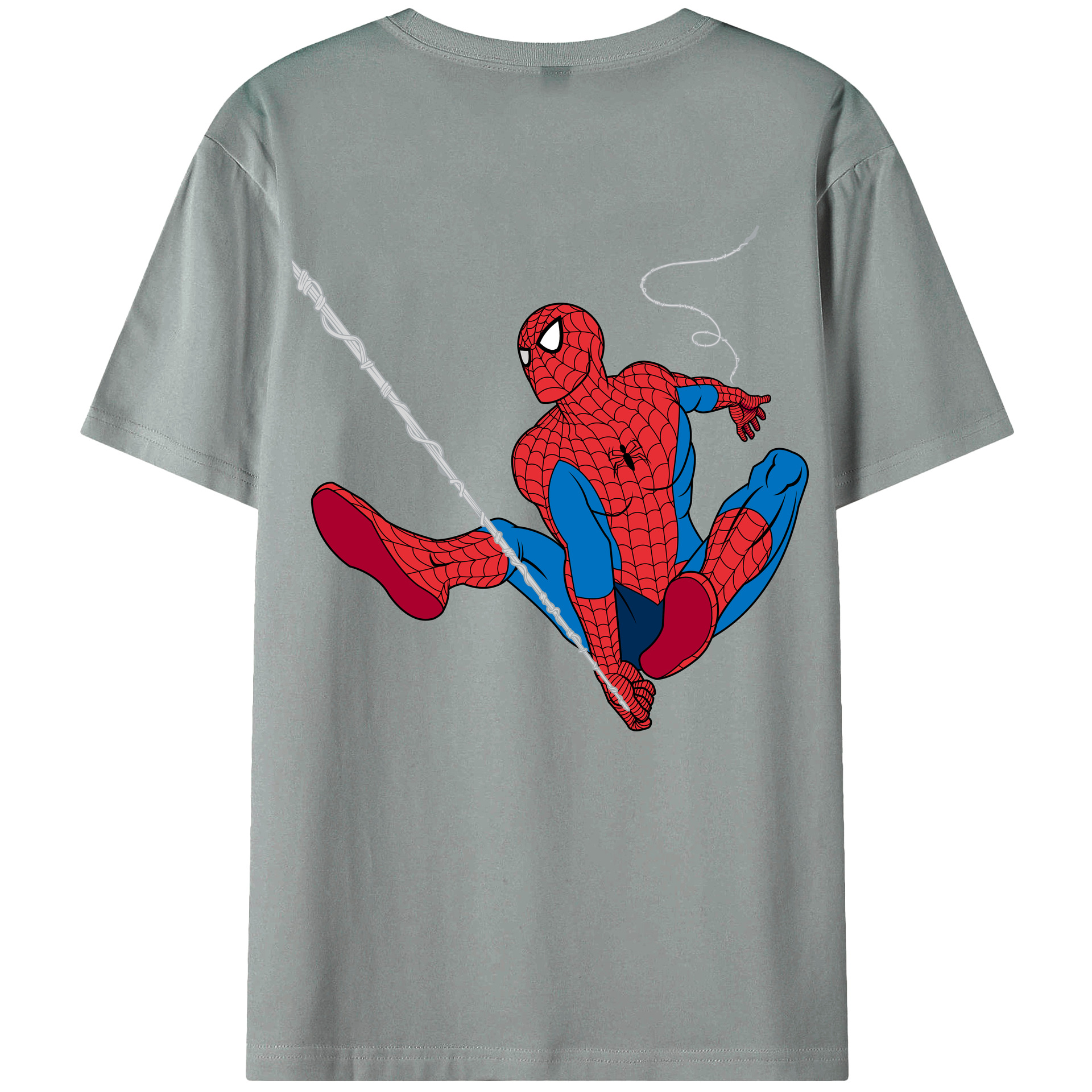 （画像用） アベンジャーズ The Avengers 綿100％ メンズ半袖Tシャツ（バックプリント） 通気性